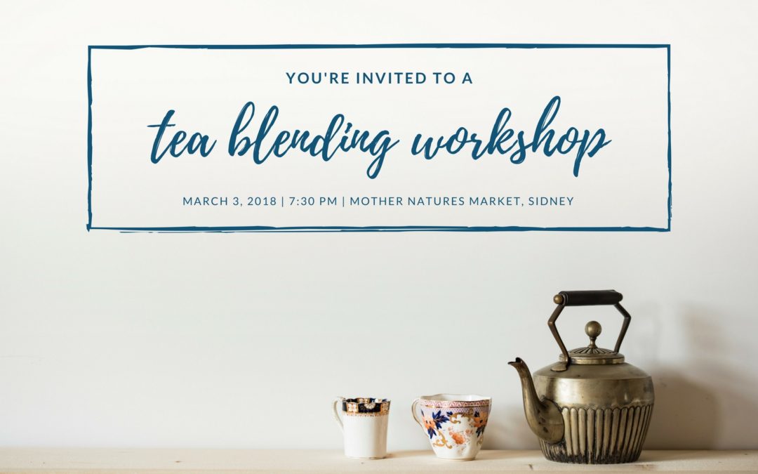 Tea Blending Workshop